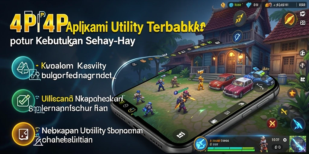 Screenshot utama 4P4P menunjukkan antarmuka yang bersih dan alat manajemen tugas.