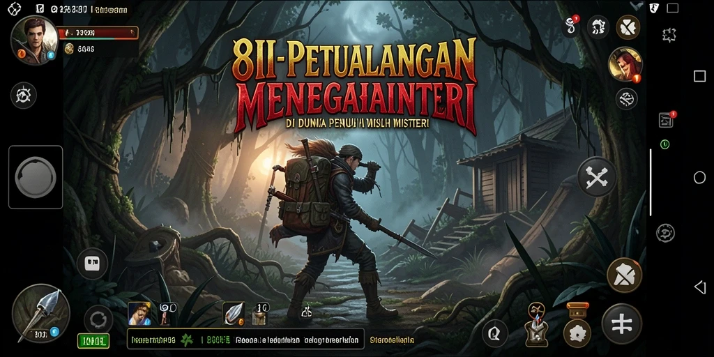 Screenshot gameplay 8II menampilkan petualangan seru dalam dunia yang penuh misteri.