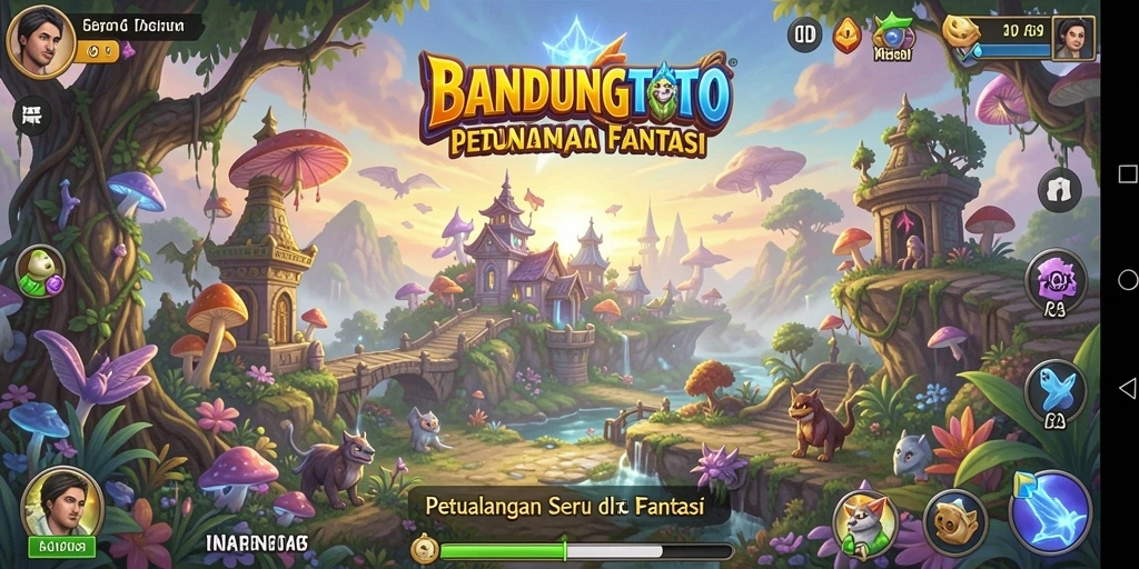 Tampilan gameplay petualangan seru di BANDUNGTOTO.