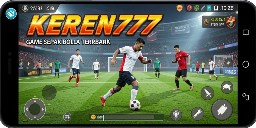 Tampilan menarik dari gameplay KEREN777 dalam aksi sepak bola.