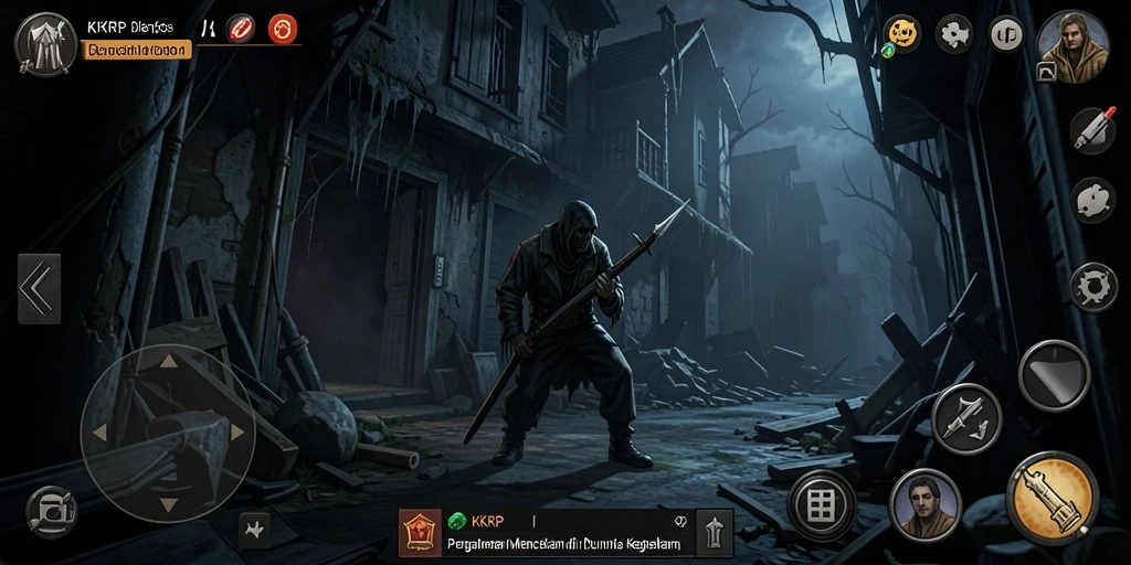 Gameplay KKRP yang menegangkan dan mencekam.