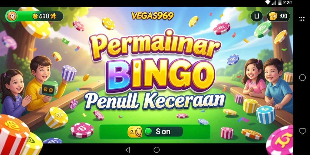 Tangkapan layar dari gameplay seru Bingo di VEGAS969.